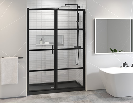 Sliding or swing shower door: which one fits your space best?